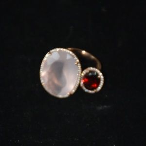 Marco Moore Quartz and Diamond Ring